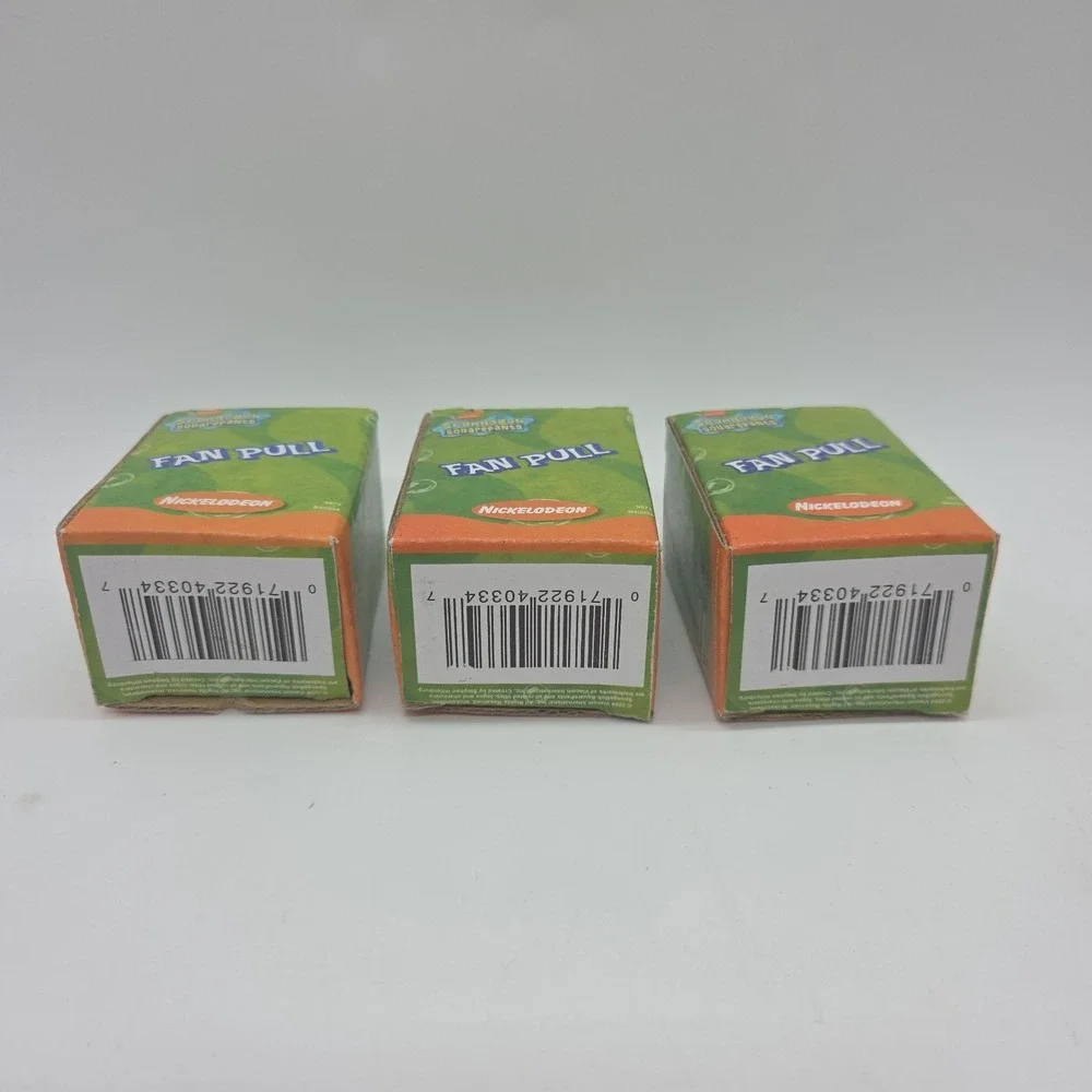 NEW Lot Of 3 Spongebob Squarepants PATRICK STAR Ceiling Fan and Light Pull